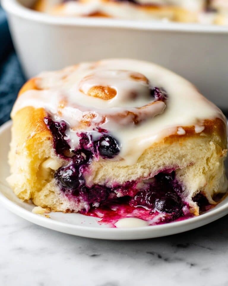 Lemon Blueberry Sweet Rolls Recipe