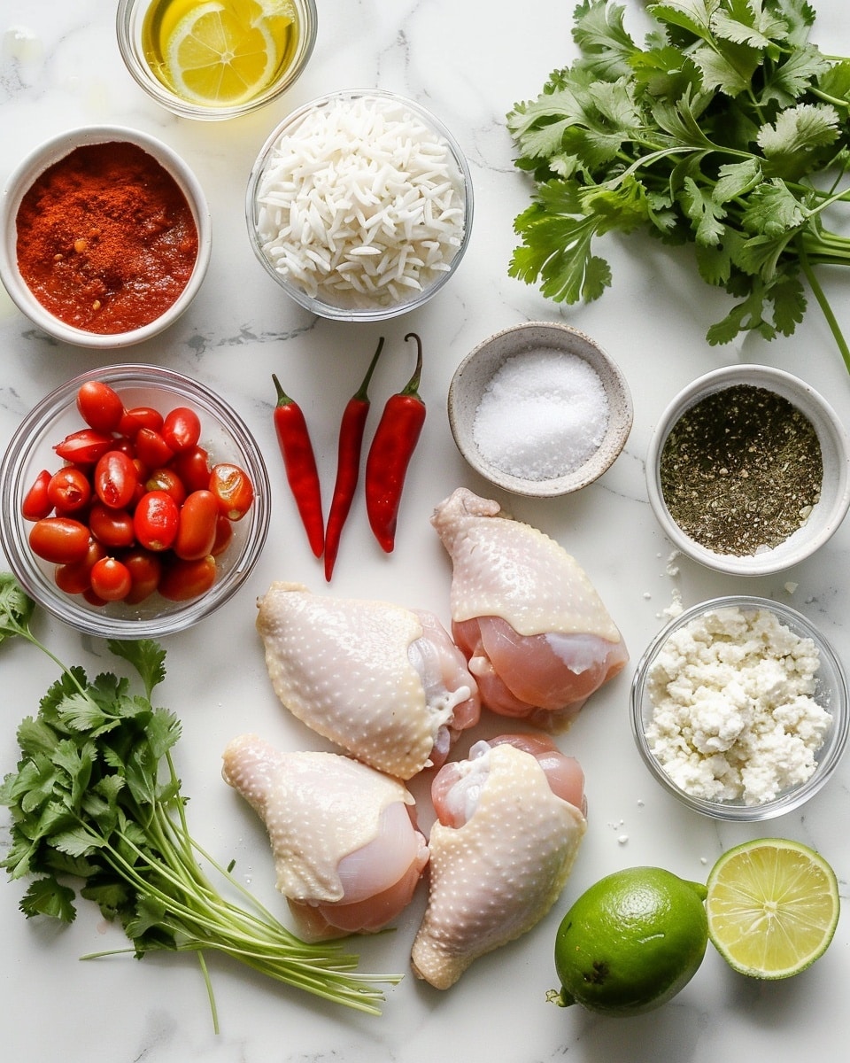 Single white bowl with a close-up view of a plated serving of seasoned grilled chicken pieces arranged on a bed of fluffy white rice, alongside vibrant black beans, bright yellow corn kernels, a generous scoop of creamy green guacamole, and a dollop of chunky red salsa, garnished with a lime wedge on the edge, all set on a white marble surface with natural lighting emphasizing the textures and colors, styled like an intimate food blog shot, photo taken with an iphone --ar 4:5 --v 7