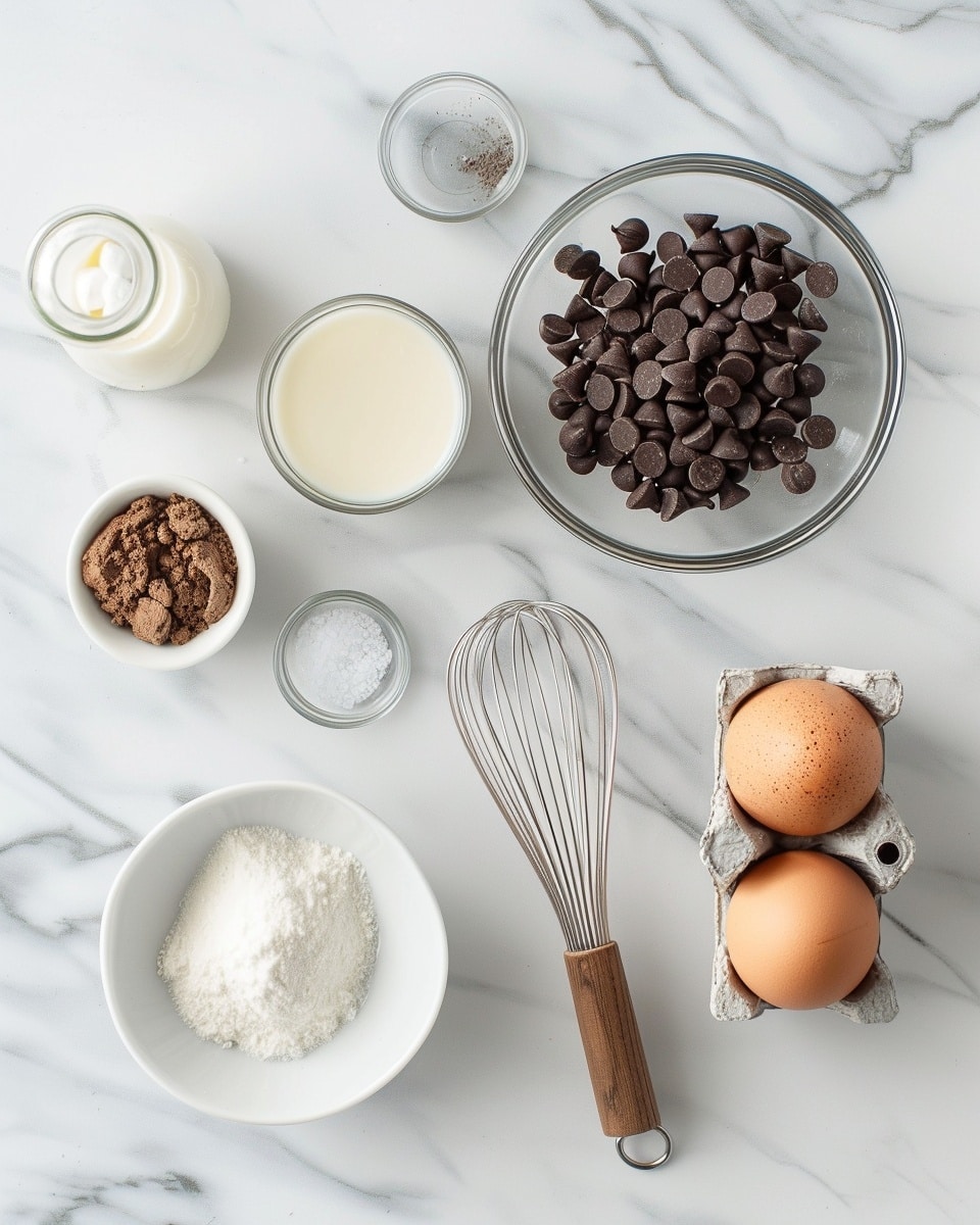 A single white ceramic mug on a white marble surface filled with rich, creamy hot chocolate topped with a generous swirl of whipped cream, sprinkled with chocolate shavings and toasted almond slices. The close-up shot captures the frothy texture of the hot chocolate beneath the whipped cream, with delicate details of the almonds and chocolate shavings visible, styled in natural lighting for a cozy, intimate feel. Photo taken with an iphone --ar 4:5 --v 7