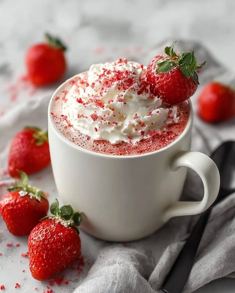 Delicious Strawberry Mug Cake in Just 4 Minutes Recipe