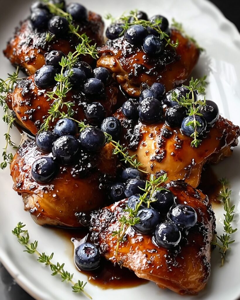 Best-Ever Blueberry Thyme Chicken Recipe