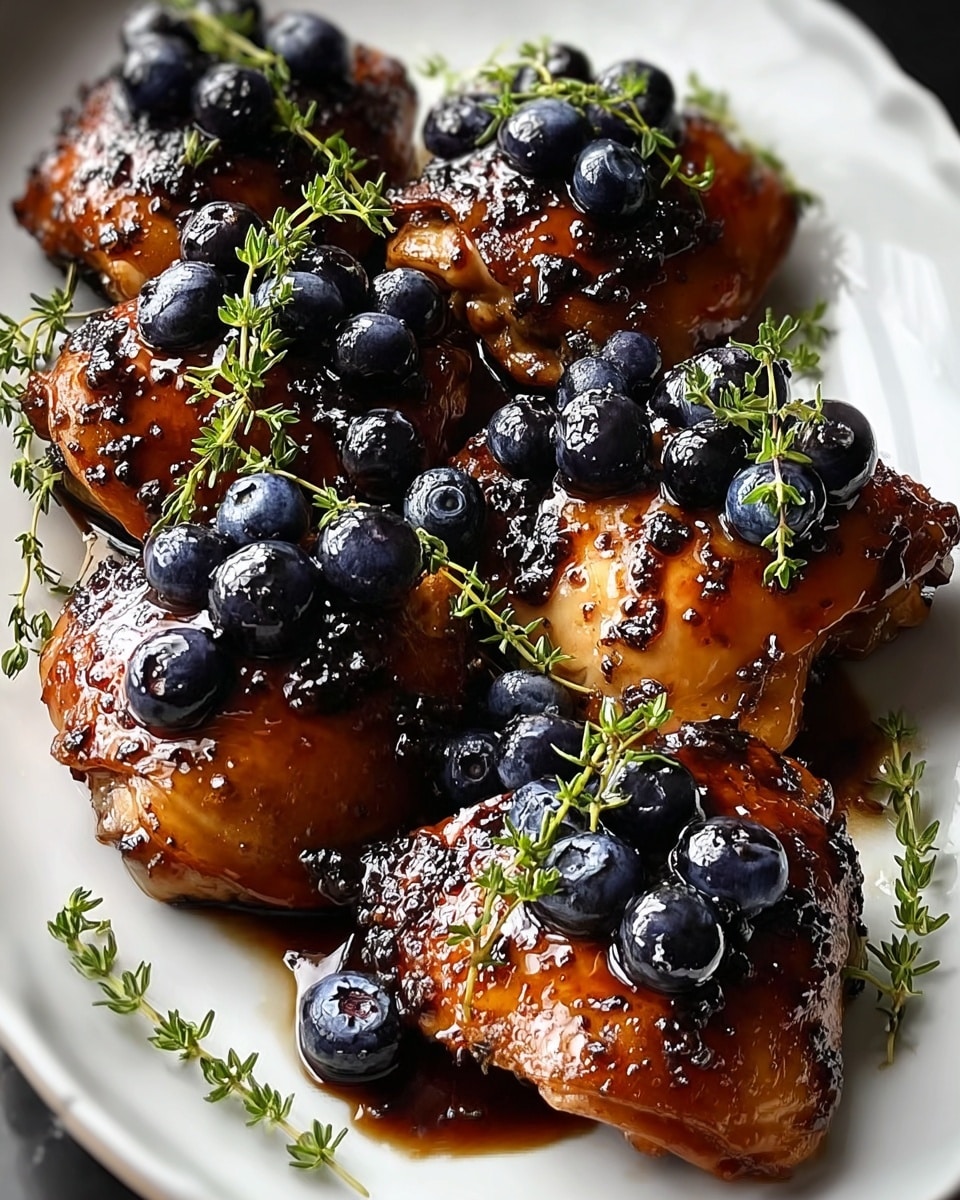 Best-Ever Blueberry Thyme Chicken Recipe
