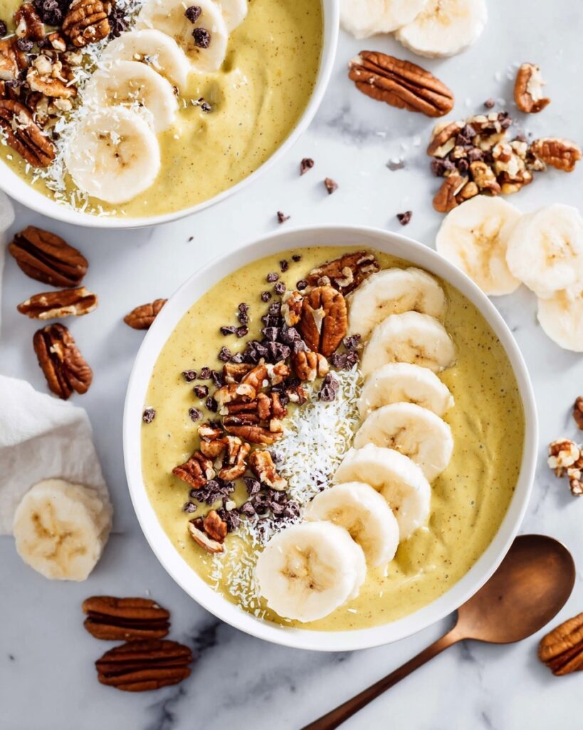 Banana Cream Pie Smoothie Bowl Recipe