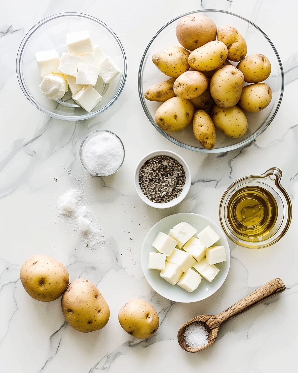 Single white plate with a close-up portion of a golden-brown, pan-fried potato cake broken open to reveal soft, fluffy interior and melted cheese strands stretching between the halves, garnished with fresh chopped parsley, natural daylight highlighting the crispy texture and warm filling, set on a white marble surface, intimate plated serving photo taken with an iphone --ar 4:5 --v 7