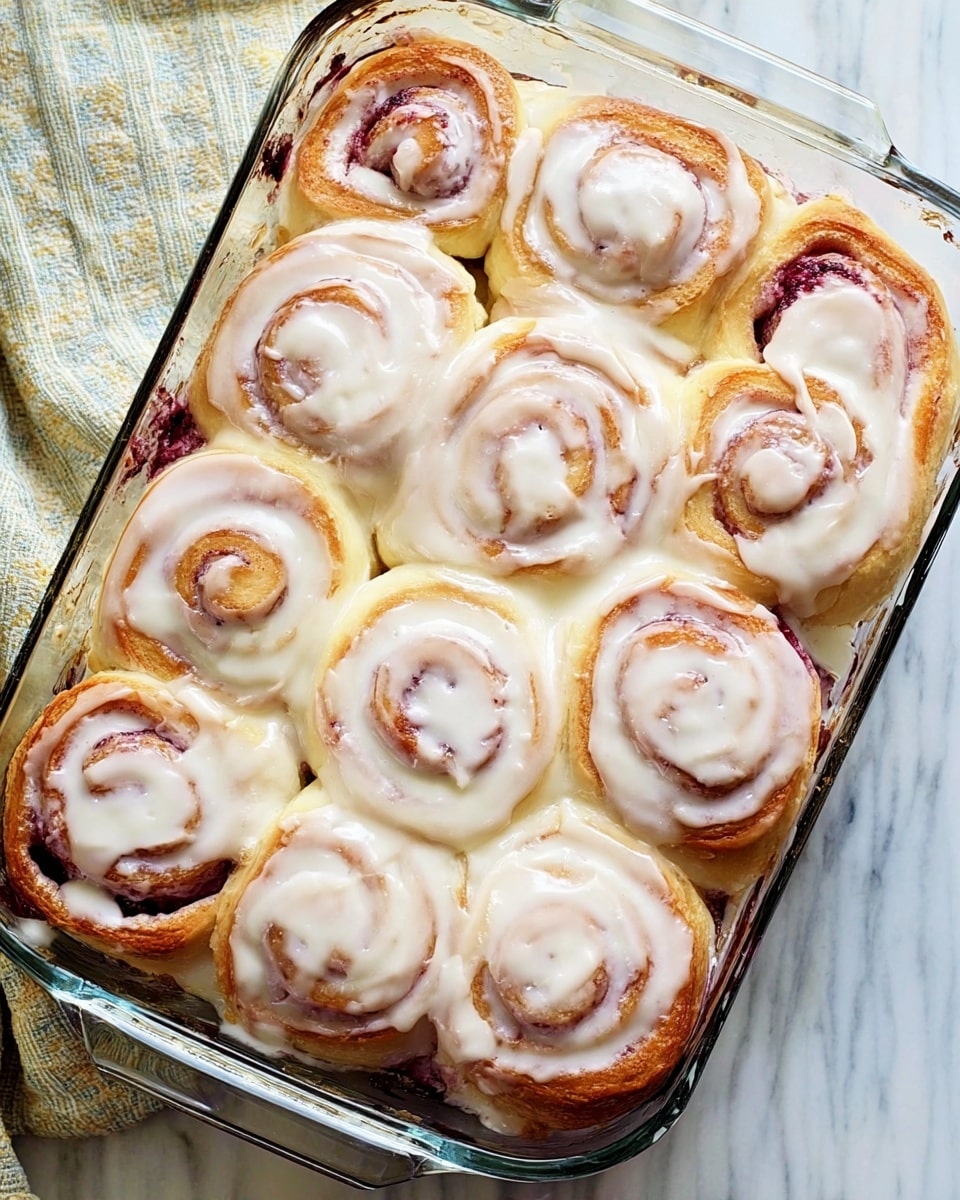 Raspberry Sweet Rolls Recipe