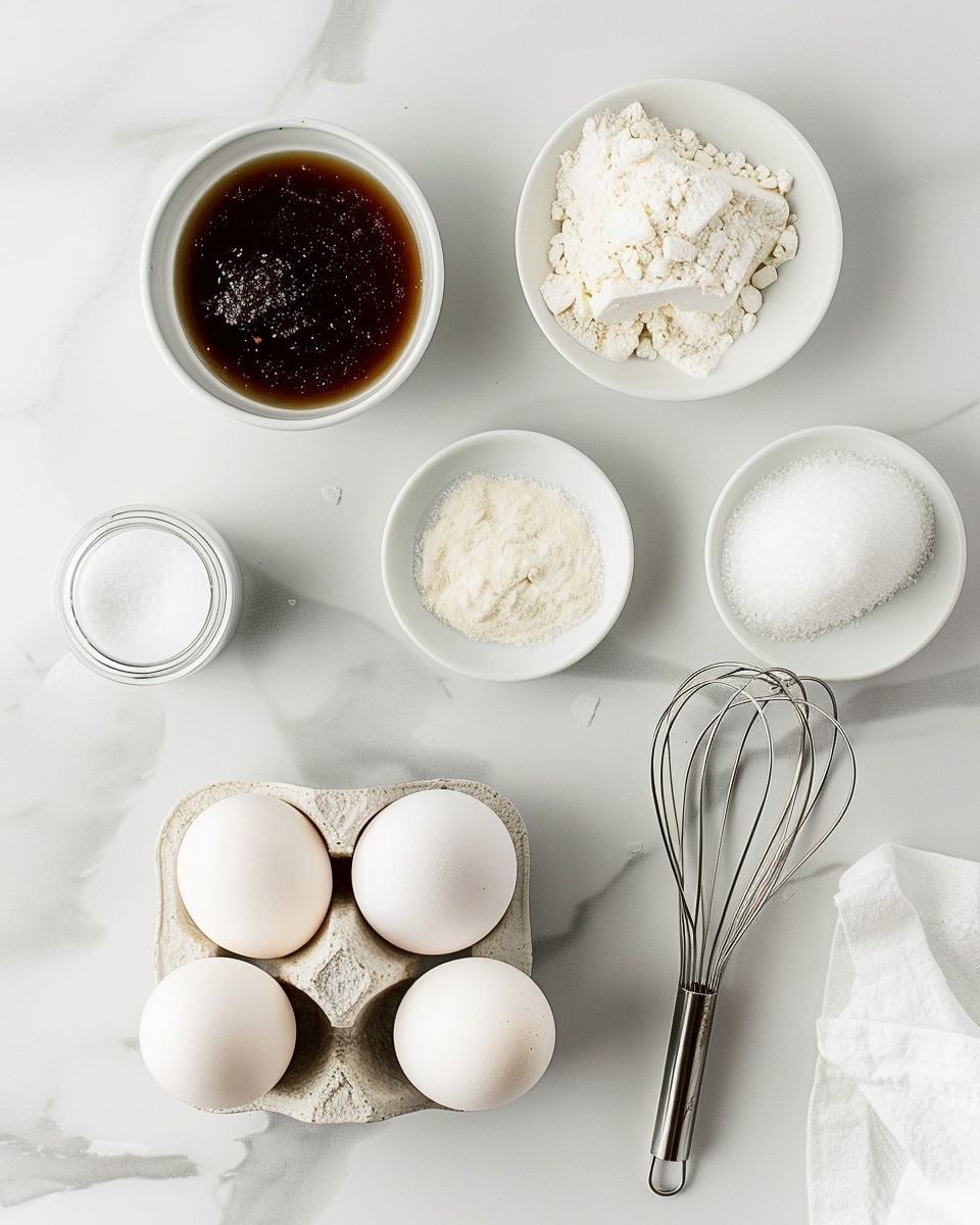 Single white plate featuring one delicate meringue cookie with crisp, swirled peaks and a smooth matte finish, slightly cracked to reveal the light, airy interior texture, close-up angle emphasizing the contrast between the crunchy exterior and soft inside, natural light highlighting shadows on the elegant spirals, placed on a white marble surface, styled and intimate food blog serving photo taken with an iphone --ar 4:5 --v 7