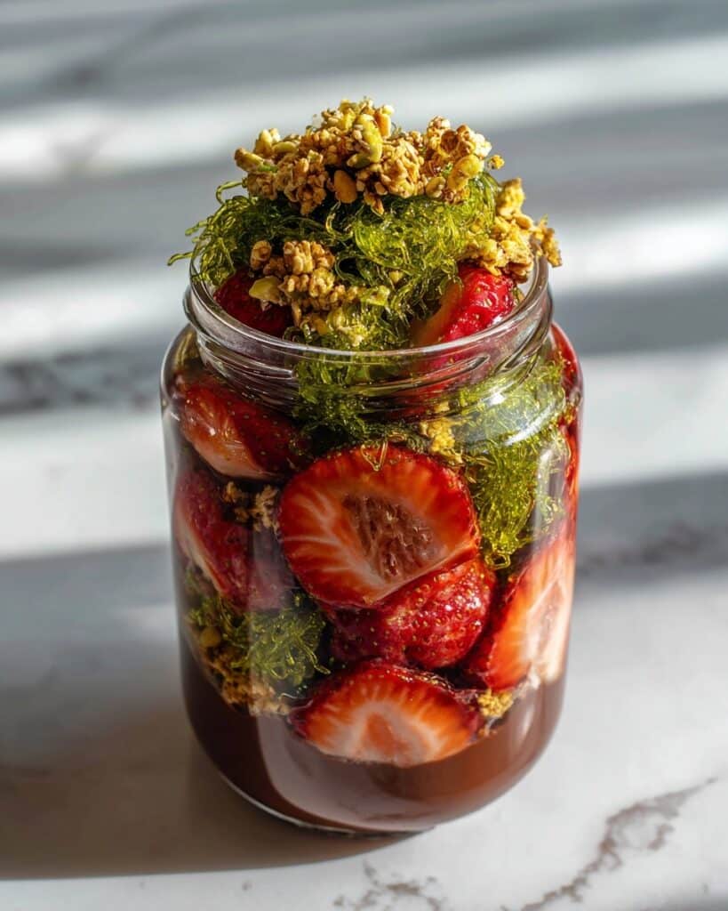 Dubai Strawberry Cup Recipe