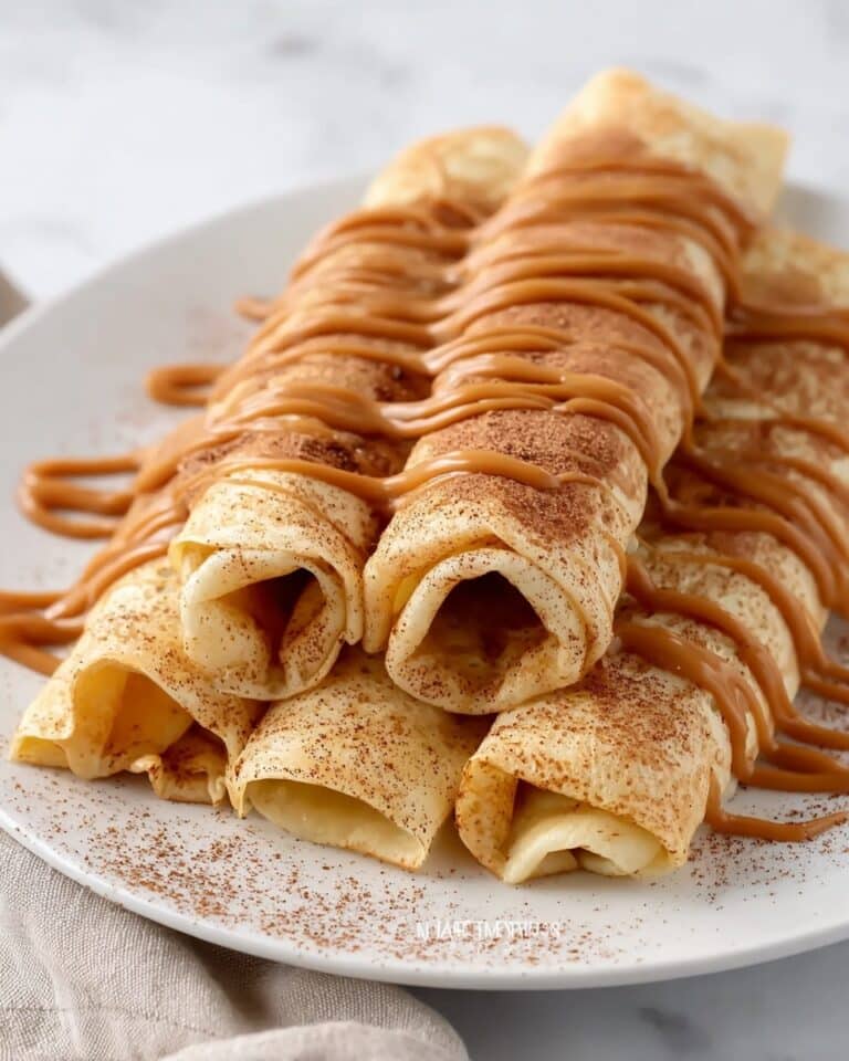 Cinnamon Roll Protein Crepes Recipe