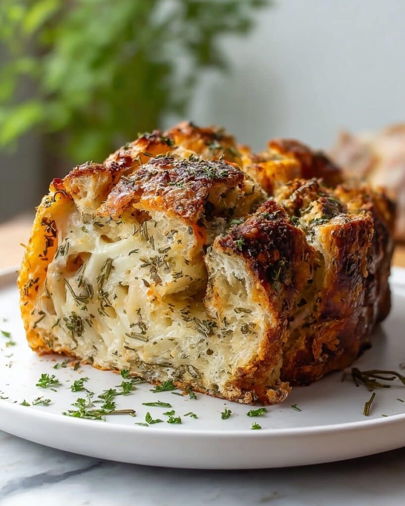 Italian Herbs and Cheese Bread Recipe