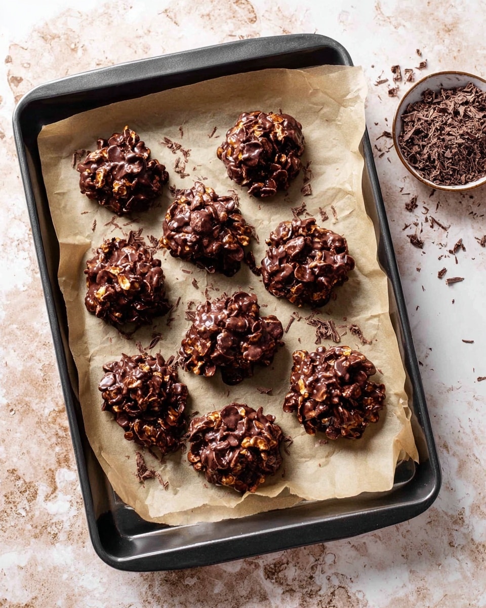 Chocolate Cornflake Cookie Clusters Recipe