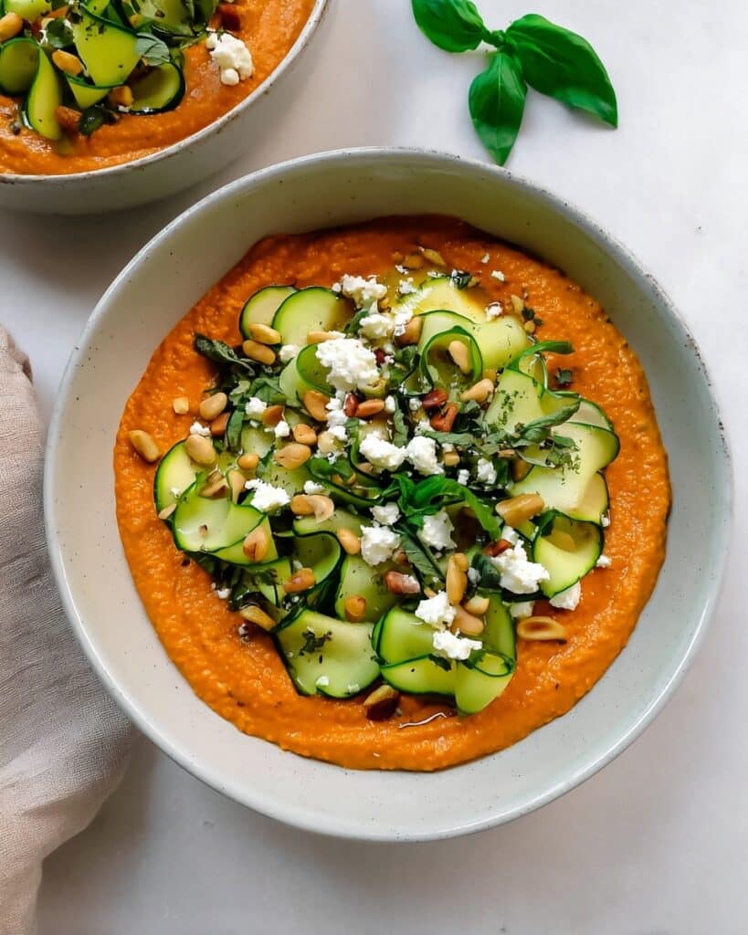High-Protein Romesco Salad Recipe