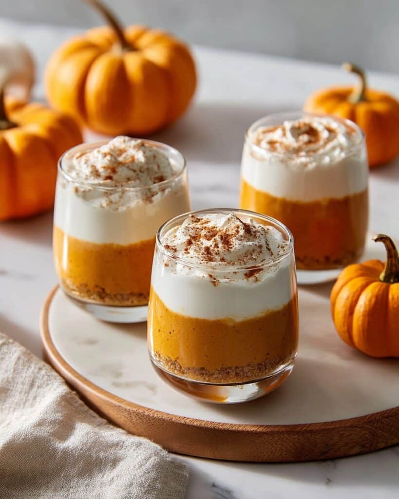 Pumpkin Chia Seed Pudding with White Chocolate Yogurt Topping Recipe