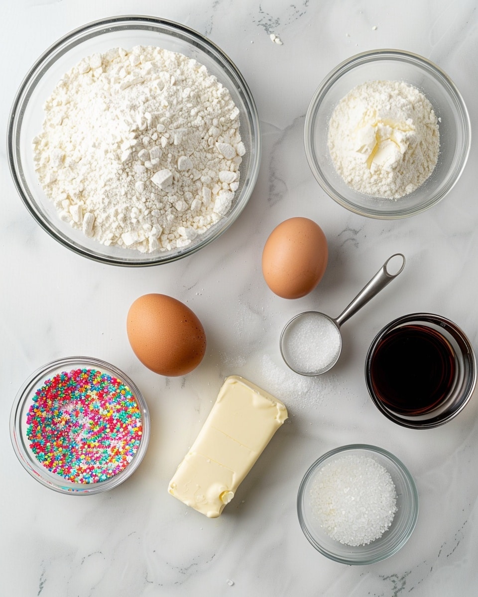 Single white plate featuring one delicate spritz cookie adorned with red and green sugar crystals, close-up angled view revealing the soft crumbly texture and fine ridges of the cookie, natural light highlighting the subtle golden edges, placed on white marble surface, intimate plated serving photo taken with an iphone --ar 4:5 --v 7