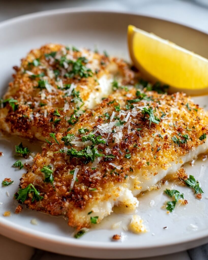 Best Garlic Parmesan Flounder Recipe