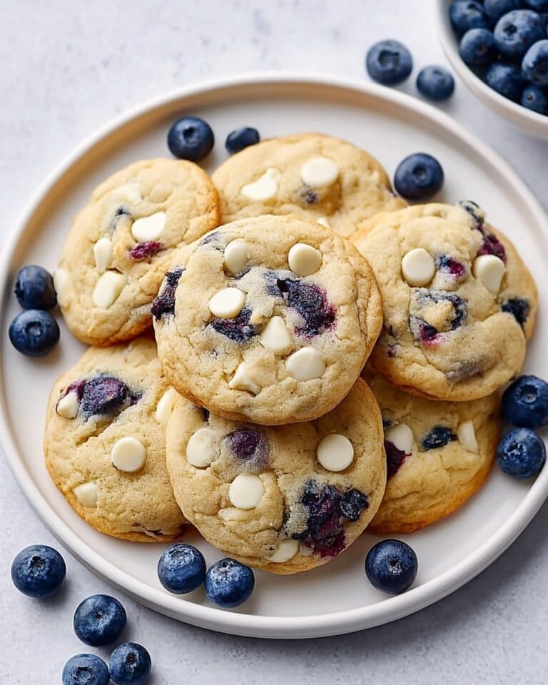 Blueberry White Chocolate Chip Cookies – The Best Soft & Chewy Recipe