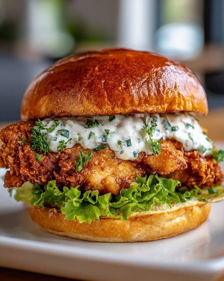 Cajun Crispy Chicken Sandwich with Garlic Aioli Recipe