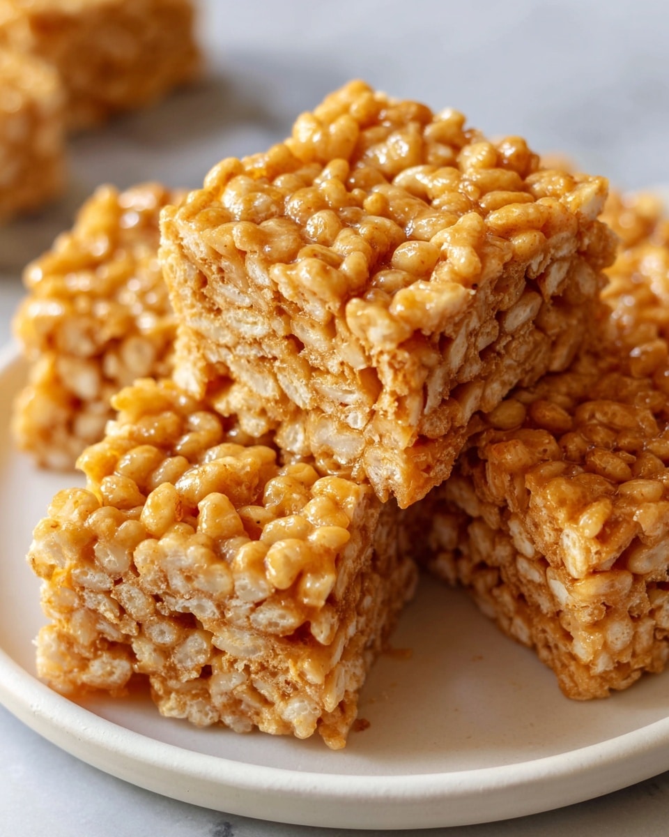 Biscoff Rice Krispie Treats Recipe
