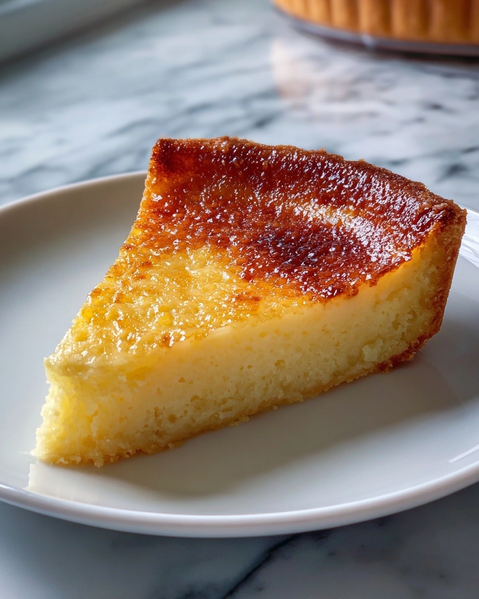 Whole uncut cheesecake with a smooth, glossy golden top, elegantly adorned with fresh plump raspberries and vibrant green mint leaves arranged evenly across the surface, presented on a pristine white ceramic plate, shot from a 3/4 angle to capture the full cake's creamy texture and perfect crust, styled on a white marble countertop with natural lighting, professional food magazine hero shot, photo taken with an iphone --ar 4:5 --v 7