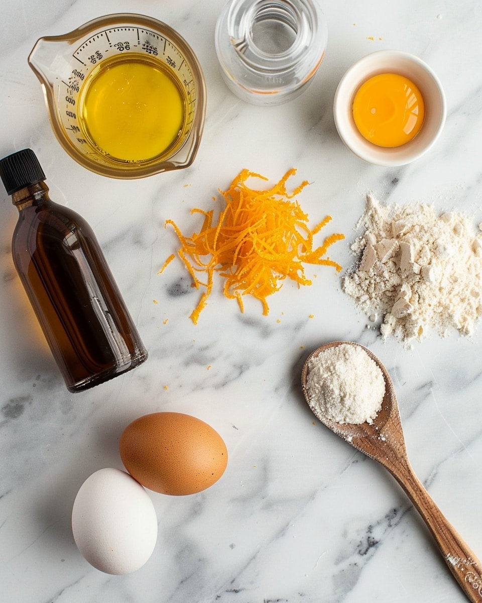 Single white plate featuring one thick slice of golden cake revealing a moist, tender crumb interior soaked with syrup, topped with powdered sugar and a drizzle of honey running down the side, garnished with two fresh raspberries and a sprig of vibrant green mint leaves, angled close-up showing depth and texture, placed on white marble surface with natural light highlighting the rich details, intimate plated serving photo taken with an iphone --ar 4:5 --v 7
