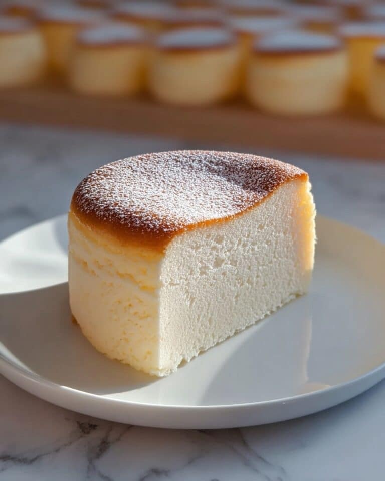 Quick Mini Japanese Cheesecakes Recipe