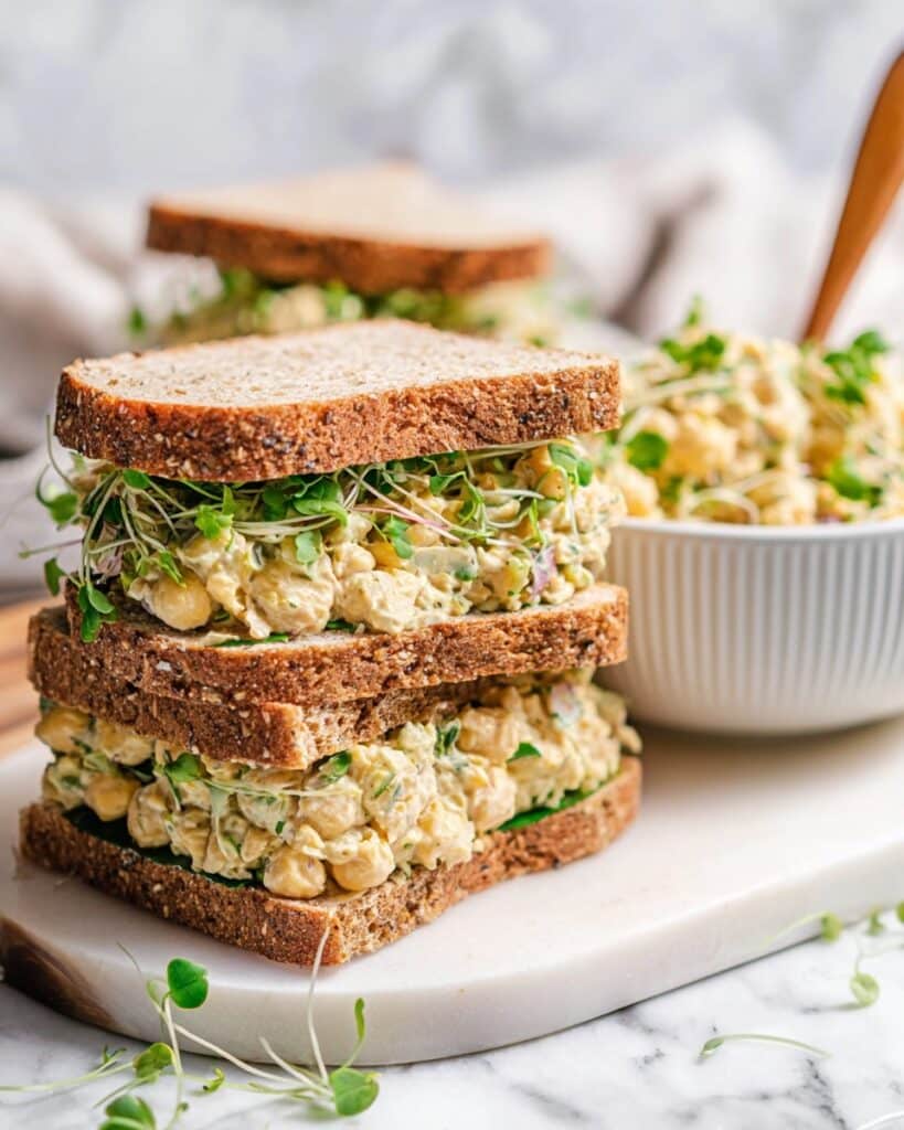 Chickpea Salad Sandwich Recipe