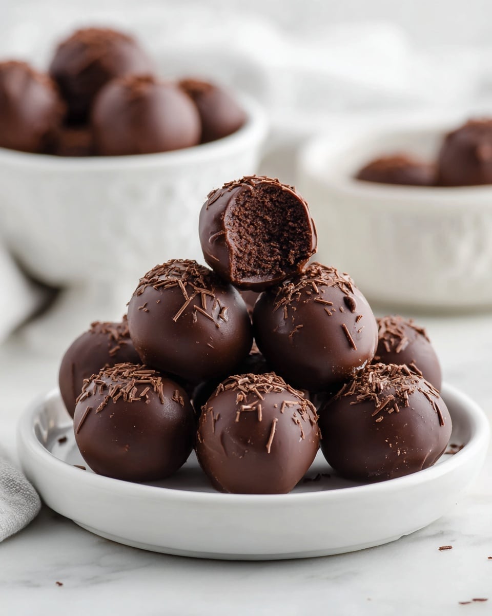 Easy Brownie Truffles Recipe