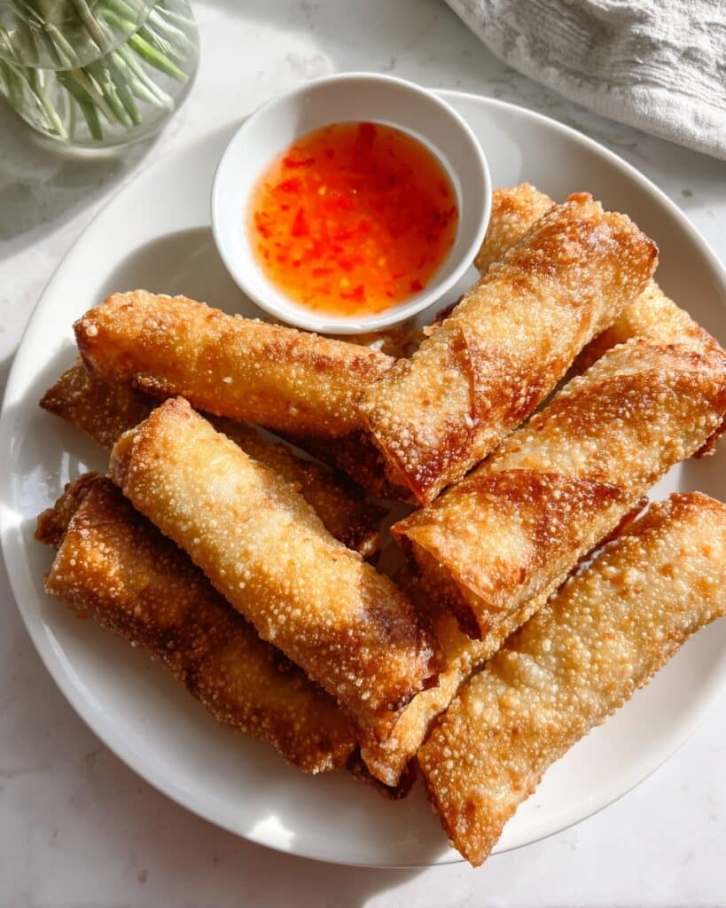 Crab Rangoon Egg Rolls Recipe