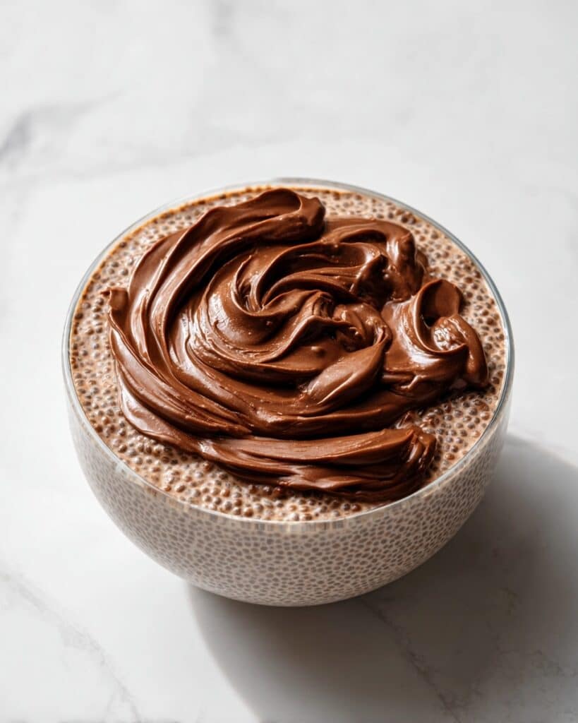 Nutella Chia Seed Pudding Recipe