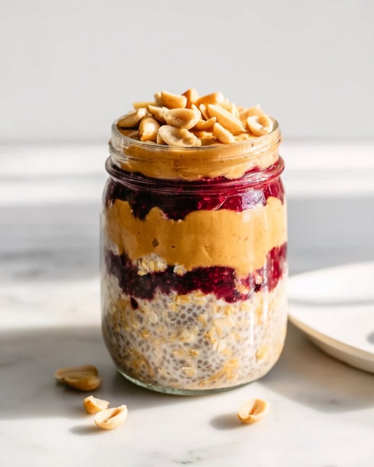 PB and J Overnight Oats Recipe