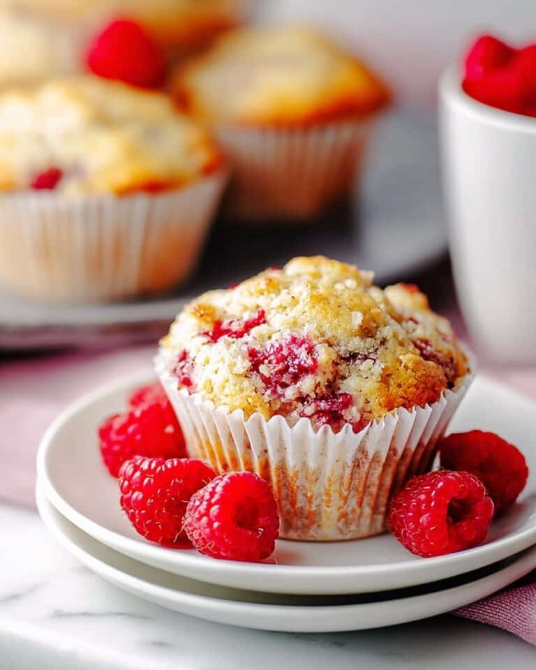 Raspberry Yogurt Muffins Recipe