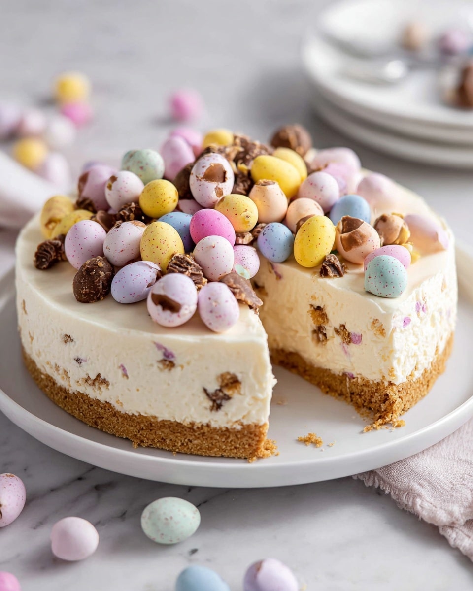 Mini Egg Cheesecake Recipe