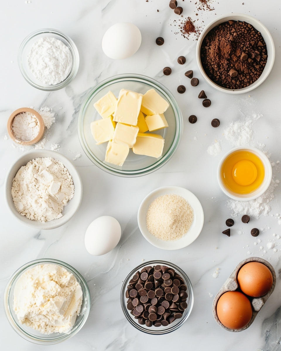 Single white plate presenting one large chocolate chip cookie with a gooey chocolate hazelnut center oozing out, close-up angled view revealing the soft, crumbly texture of the cookie dough with chunks of chopped nuts and melted chocolate inside, adorned with small pastel-colored candy eggs on top, all set on a white marble background under natural light, styled like an individual bakery serving, photo taken with an iphone --ar 4:5 --v 7