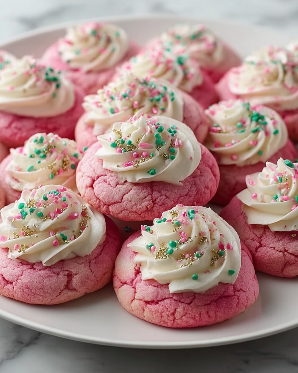 Pink Velvet Sugar Cookies Recipe