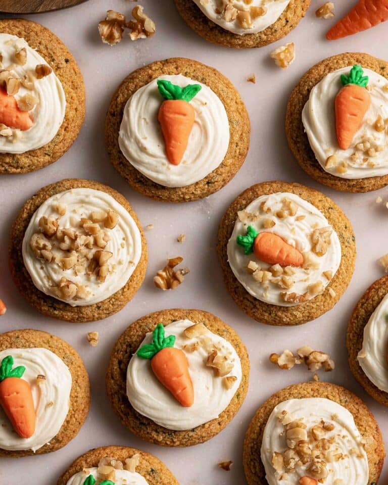 Vegan Carrot Cake Cookies Recipe