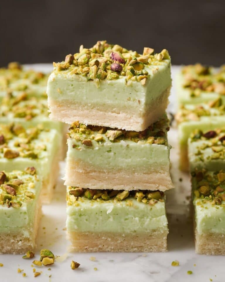 Pistachio Cream Bars Recipe