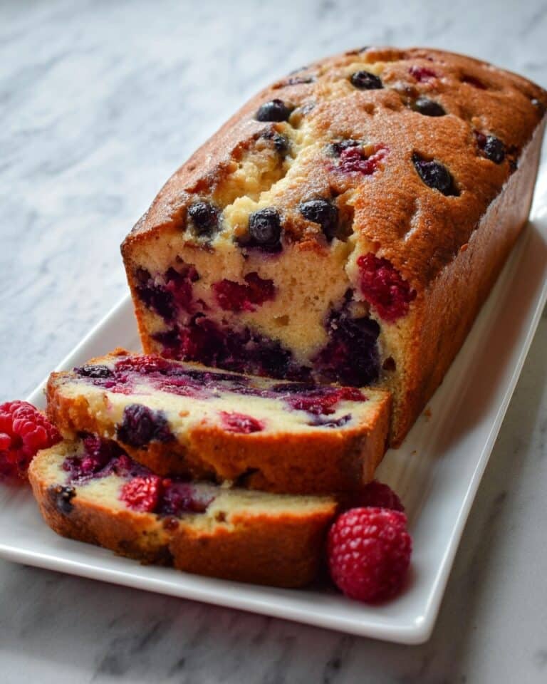 Very Berry Loaf Cake Recipe