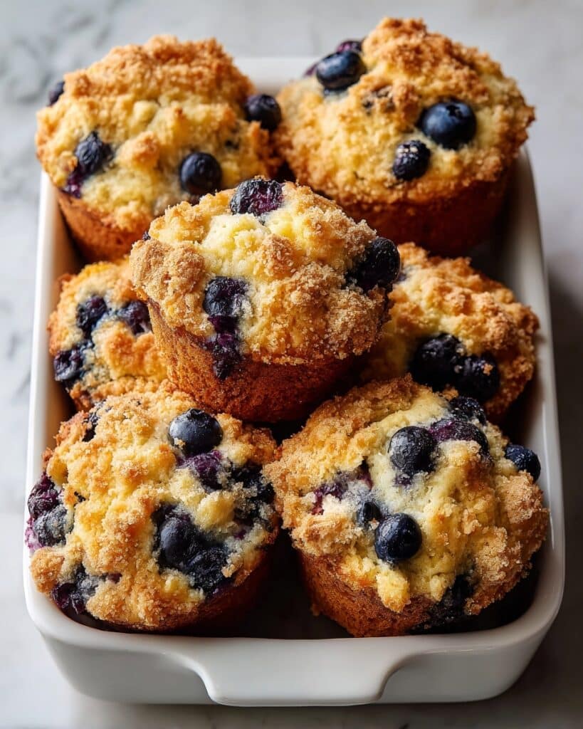 Deliciously Fluffy Greek Yogurt Blueberry Muffins Recipe