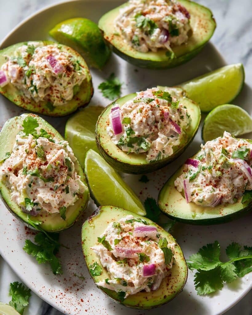 Chicken Salad Stuffed Avocado Recipe