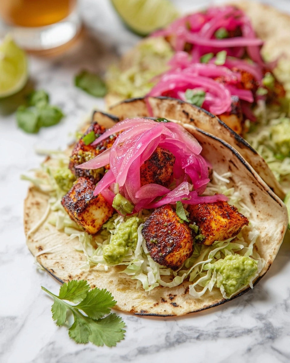 Easy Salmon Tacos with Creamy Slaw Recipe