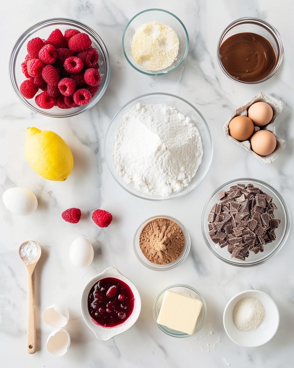 Single white plate presenting one chocolate cookie with a shiny dark chocolate top layer, revealing a rich, gooey raspberry filling bursting out to show vibrant red interior textures. The cookie’s cracked surface highlights the dense, fudgy chocolate base, placed on a white marble background with natural lighting, intimate close-up angle emphasizing the luscious contrast between the chocolate and fruit filling, styled as a ready-to-eat dessert portion, photo taken with an iphone --ar 4:5 --v 7