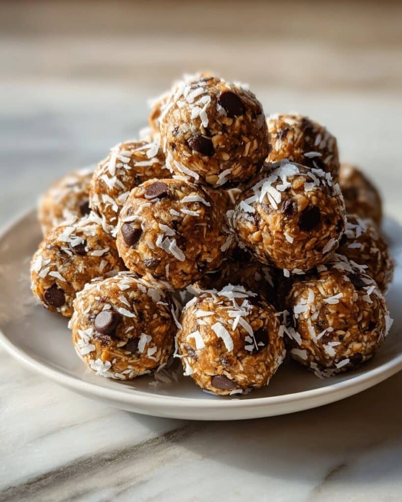Mint Chocolate Chip Protein Balls Recipe