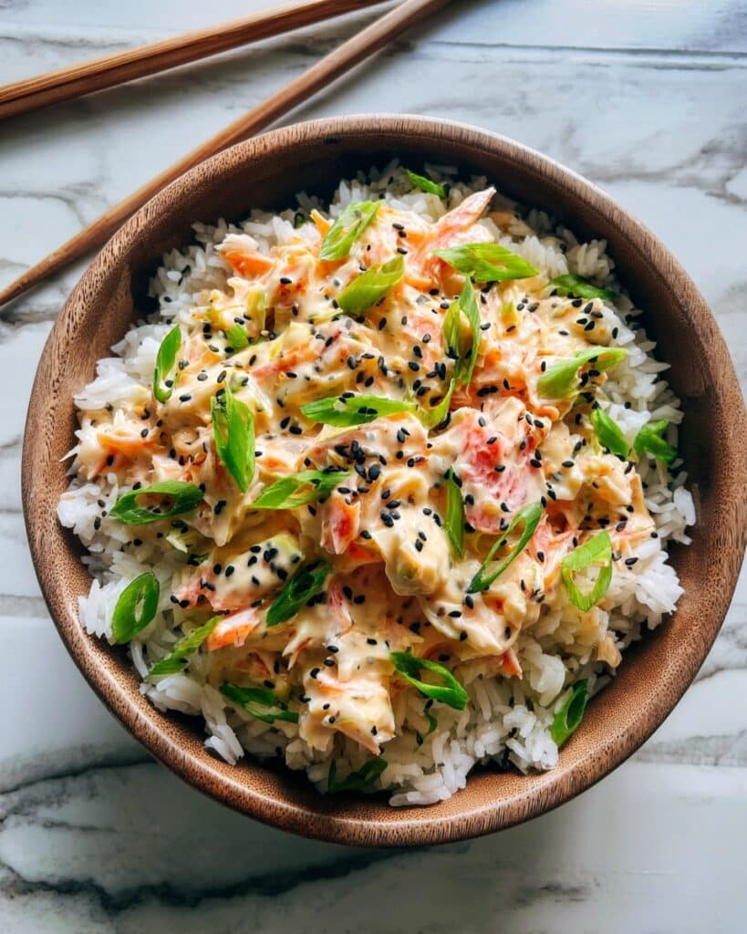 Spicy Crab Sushi Bowls Recipe
