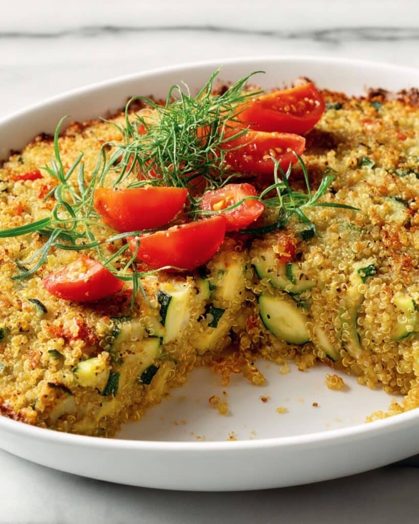 Vegetable Quinoa Frittata Recipe