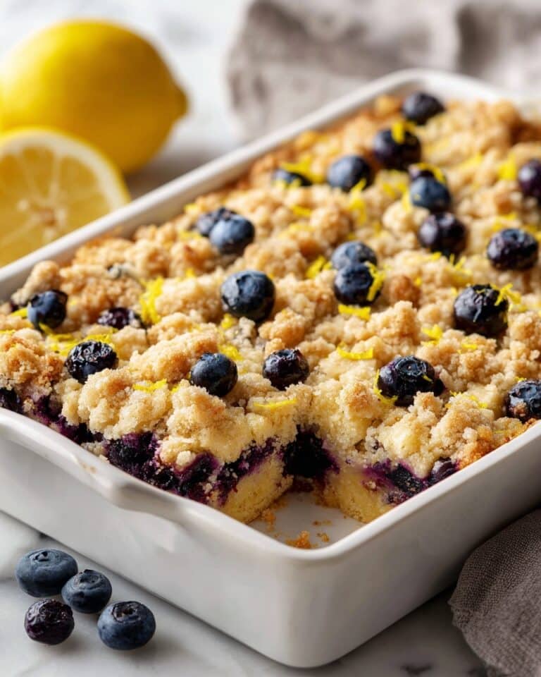 Blueberry Lemon Pie Bars Recipe