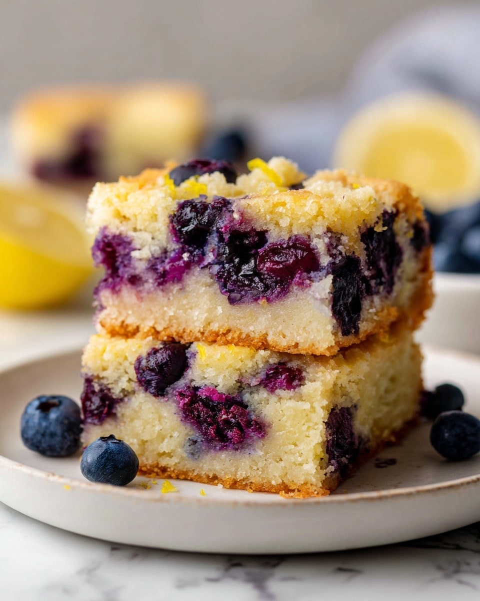 Large white rectangular baking dish filled with a whole freshly baked blueberry lemon crumb cake, the golden crumble topping evenly spread across the entire surface with visible blueberries baked throughout the moist cake base, subtle lemon zest accents sprinkled on top, shot from a professional 3/4 angle on a white marble countertop with natural lighting, styled like a hero shot from a food magazine, photo taken with an iphone --ar 4:5 --v 7