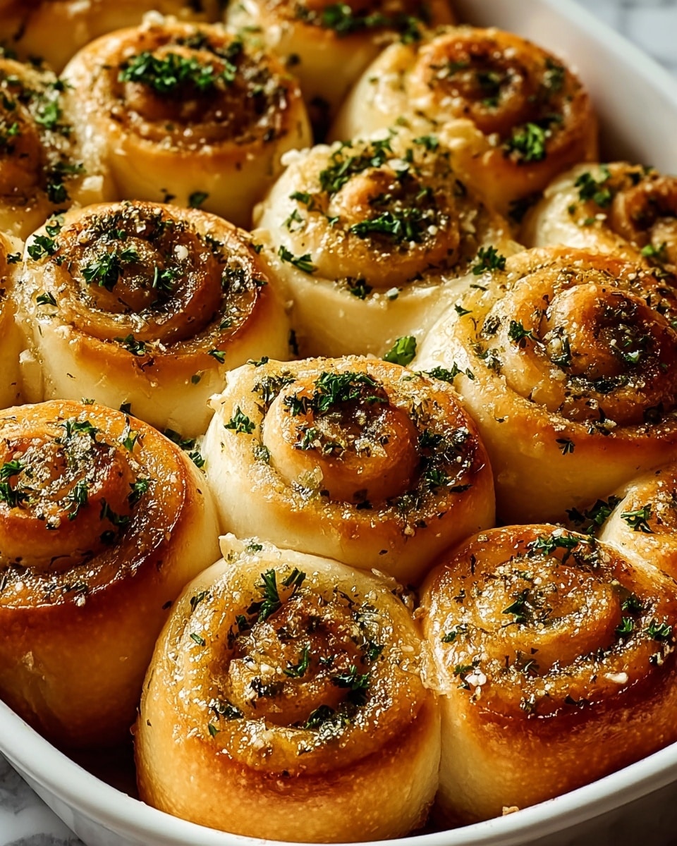 Garlic Swirl Rolls: A Flavorful Delight Recipe