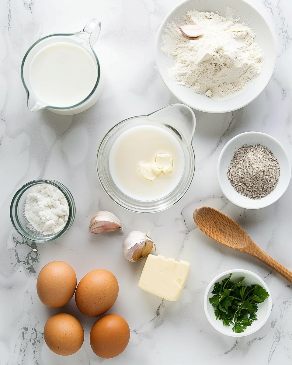Single white plate featuring one golden, flaky garlic butter roll with visible layers of soft, buttery dough spiraled tightly, glistening with a rich garlic herb glaze and sprinkled with freshly chopped parsley, close-up angled shot revealing the airy interior texture and light crisp crust, placed on a white marble surface with natural lighting, styled as a single ready-to-eat serving from a food blog, photo taken with an iphone --ar 4:5 --v 7