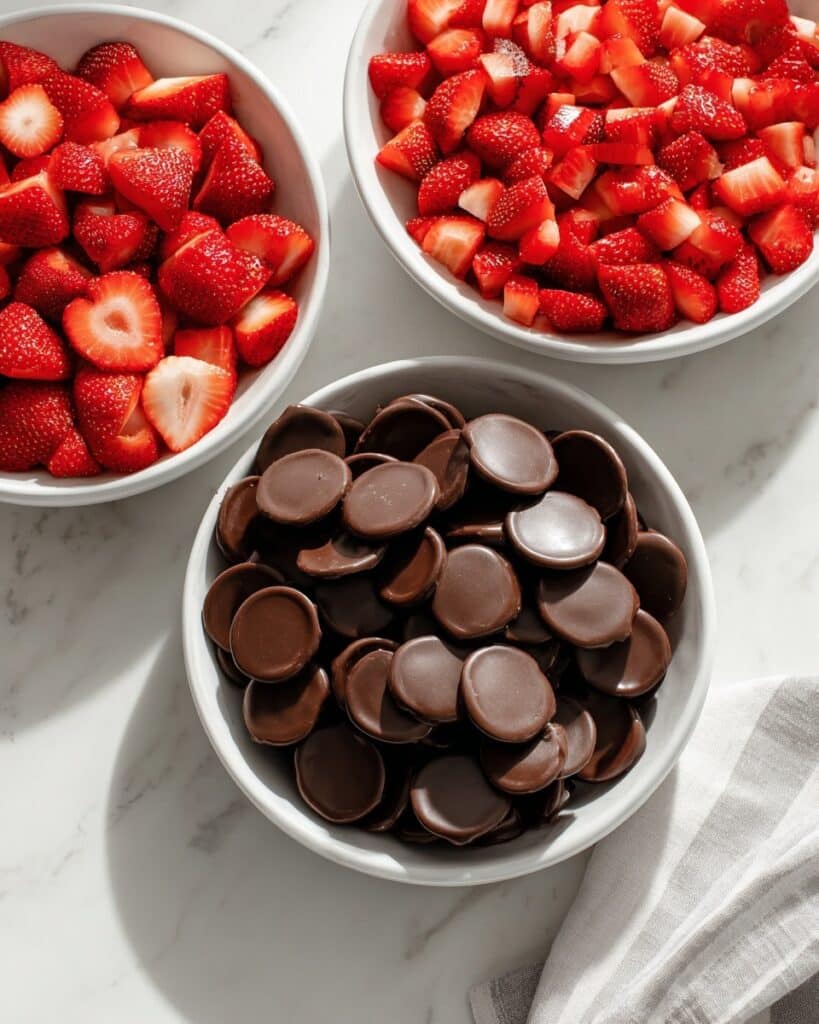 Strawberry Chocolate “Chips and Salsa” (Viral TikTok Recipe) Recipe