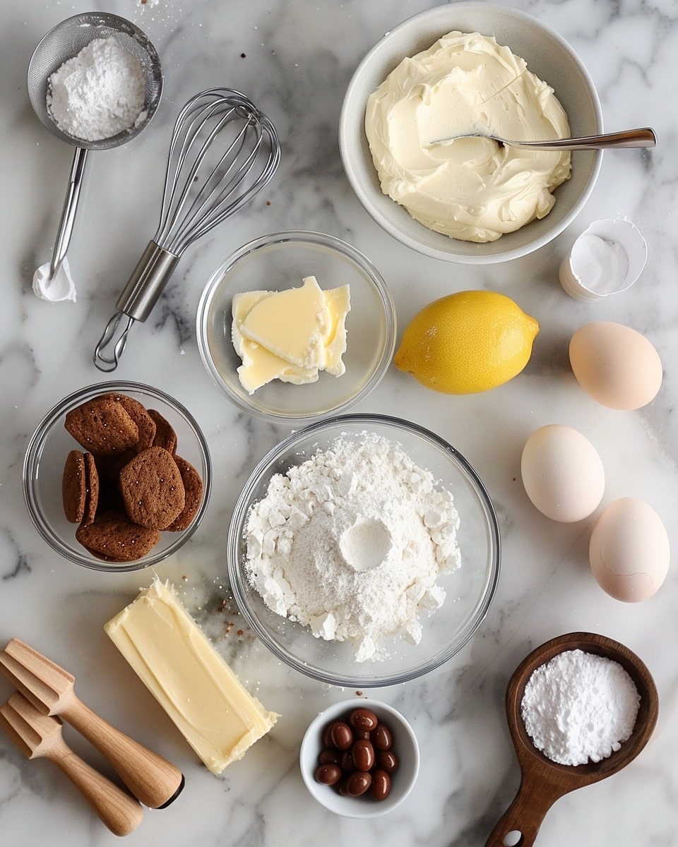 Single white plate featuring one half chocolate shell filled with creamy white mousse, topped with crumbled golden biscuit, pastel pink, blue, and yellow candy eggs nestled on top, and delicate edible purple, white, and pink flowers for garnish, close-up angled shot revealing the smooth mousse texture against the rich chocolate shell, set on white marble surface with natural light, styled like a food blog individual serving, photo taken with an iphone --ar 4:5 --v 7