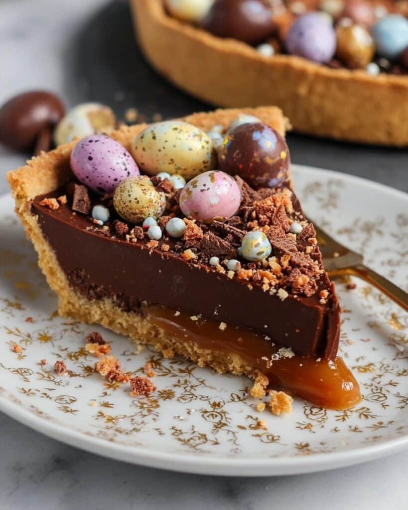 Salted Caramel Easter Tart Recipe